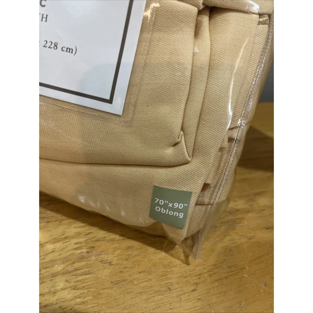 Fieldcrest Tablecloth Beige Oblong‎ 70x90